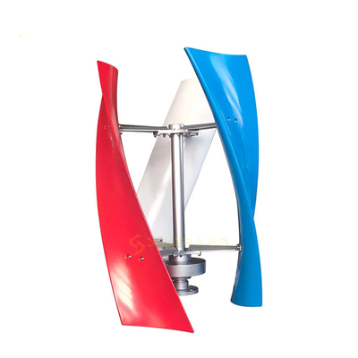 Nylon van de de Windturbogenerator 600W 24V 48V van de Blad Verticale As de Windenergie Verticale As 12V