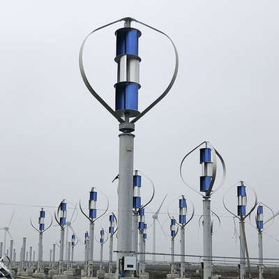Q Type Groene 24V 48V 800W Verticale de Windturbogenerator IP54 van de Windturbine