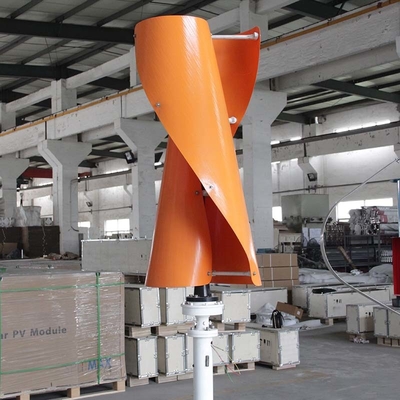 IP54 spiraalvormige Verticale de Windgenerator van de Windturbine 12V 24V 400W