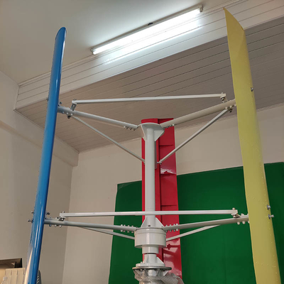 5KW klein van de de Windturbine van H Verticaal van de het Aluminiumlegering het Bladvawt Ontwerp voor Hybride Systeem
