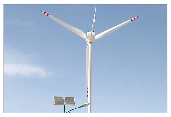 Van de de Windturbine 10KW 220V van de flensverbinding Horizontale Horizontale de Windmolen