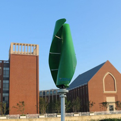 Gebogen van de Bladwind Lage T/min de Windturbine Met lage snelheid van het de Generator12v 400W Huis