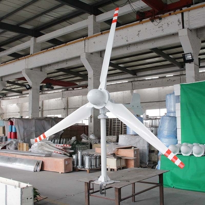 Van de de Windturbine 48V 96V 220V van 2KW 3KW de Horizontale Turbine van de het Bladwind Horizontale