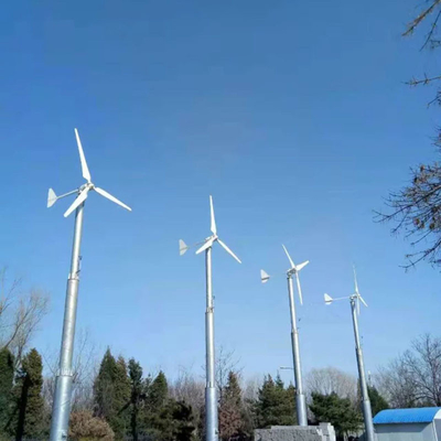 Van de de Aswind van 5KW Hawt Horizontale de Turbine96v 220V Multikleuren voor Huisgebruik