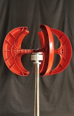 van de de Aswind van 12V 24V Verticale Turbinetypes Rode het Gebruikselektriciteit van het Lantaarn200w IP54 Huis