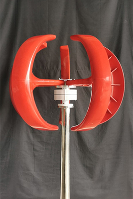 Van de de Windturbogenerator van de 100 Watts Rode Lantaarn het Bladodm Nylon ODM