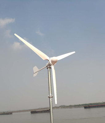 Van de de Windturbine van 3KW 5KW Horizontaal van de de Flensverbinding de Glasvezelblad