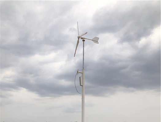 Van de de Windturbine van 3KW 5KW Horizontaal van de de Flensverbinding de Glasvezelblad