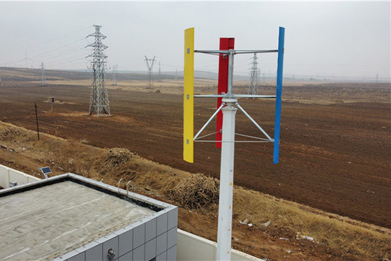 3 van de de Turbineip54 Meest efficiënte Verticale As van de blad5kw H Verticale Wind de Windturbine