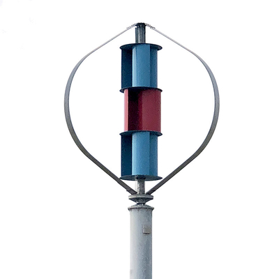 Q Type van van het de Generator48v 1KW Aluminium van de Netwind van het de Legeringsblad Huishouden het Met geringe geluidssterkte