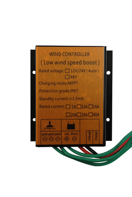 Van van het de Lastencontrolemechanisme 12V 24V 48V 1000W MPPT van de Netmppt Wind Hybride de Wind Zonnecontrolemechanisme