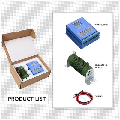 Wind en de Zonne Hybride Vertoning van het de Lastencontrolemechanisme IP65 LCD van 12V 24V MPPT Zonne